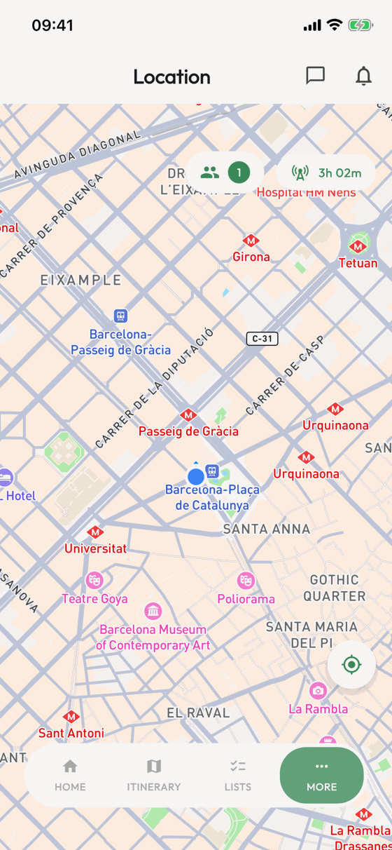Giterra — live map